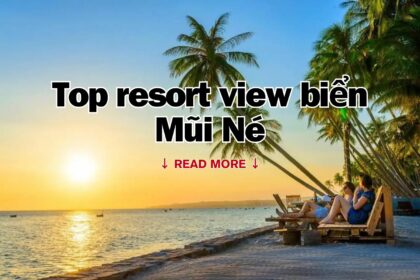resort Mũi Né view biển