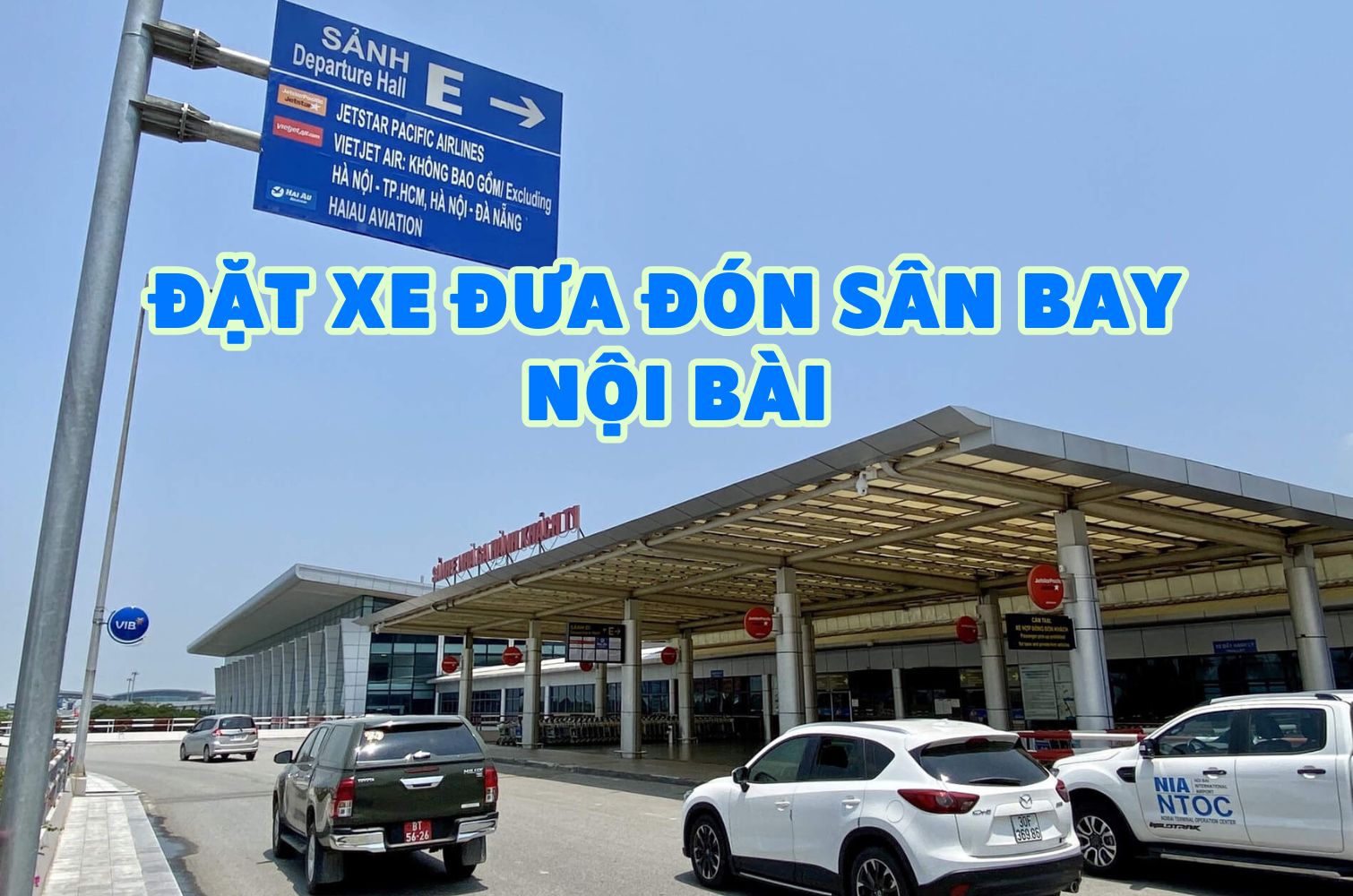 Đặt xe đưa đón sân bay