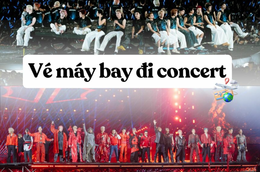 vé máy bay đi concert soctrip