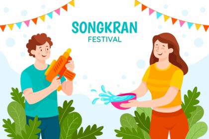 Vé máy bay Thái Lan lễ hội té nước songkran