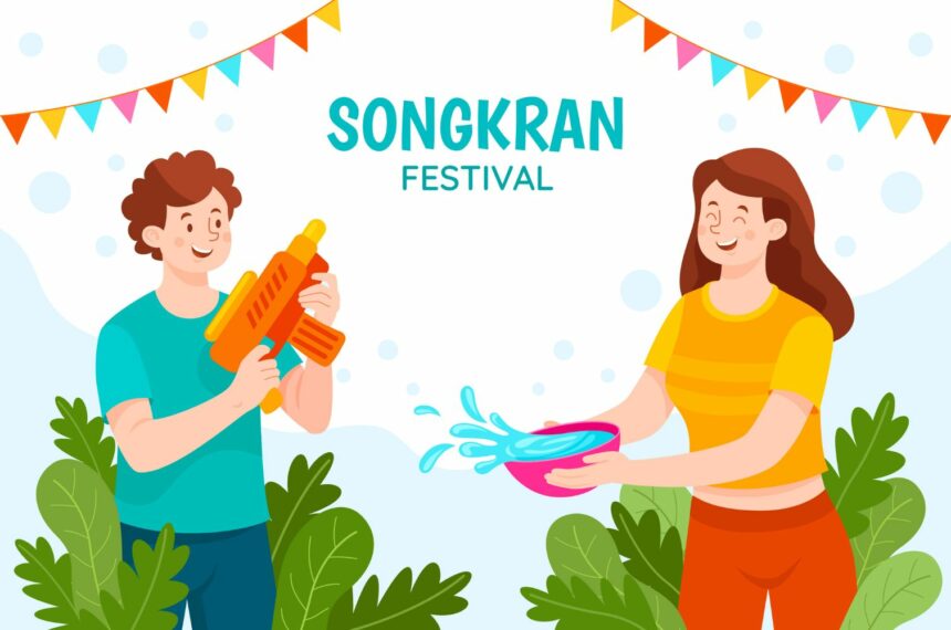 Vé máy bay Thái Lan lễ hội té nước songkran